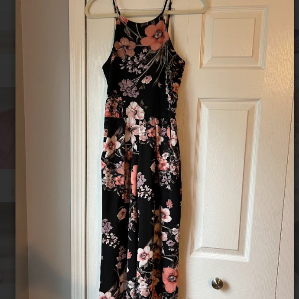 Dry Goods floral jumpsuit
